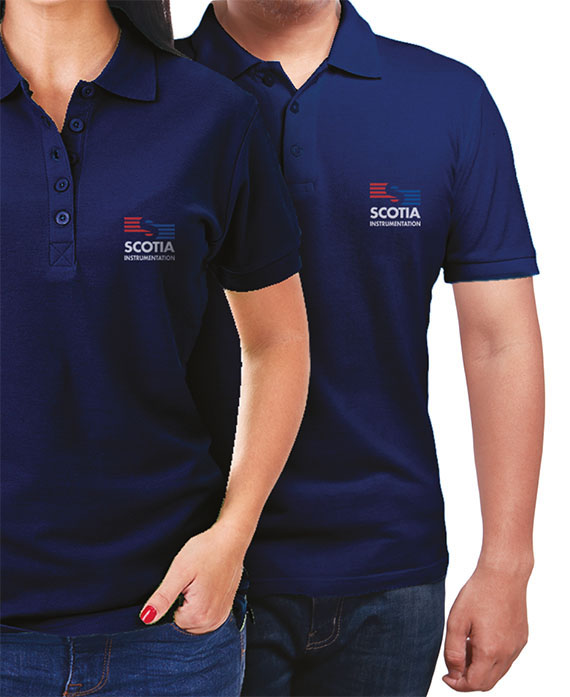 Scotia Instrumentation clothing branding