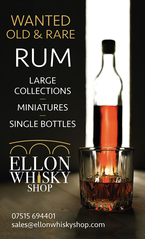 Ellon Whisky Shop rum facebook post