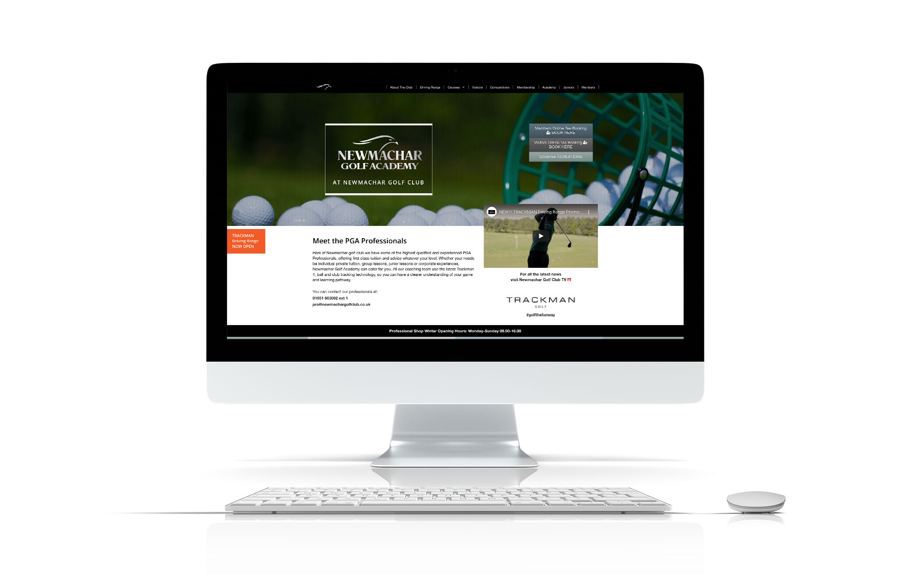 Newmachar Golf Club website